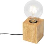 Przecenione Lampy w stylu wiejskim drewniane marki Qazqa - gwint żarówki: E27 