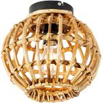 Przecenione Lampy sufitowe z kloszem bambusowe marki Qazqa - gwint żarówki: E27 