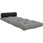 Szary materac futon 70x200 cm Wrap Grey/Dark Grey – Karup Design