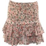 Beżowe Zwiewne spódnice damskie w stylu vintage na lato marki ISABEL MARANT w rozmiarze S 