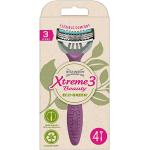 Wilkinson Sword Jednorazowa maszynka do golenia dla kobiet Xtreme3 Beauty ECOGreen 4 części