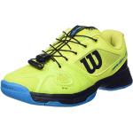 Niebieskie Buty do tenisa dla dzieci młodzieżowe marki Wilson w rozmiarze 28,5 