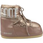 Brązowe Kozaki zimowe damskie eleganckie marki Moon Boot w rozmiarze 34 