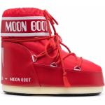 Jasnoczerwone Kozaki zimowe męskie marki Moon Boot w rozmiarze 45 