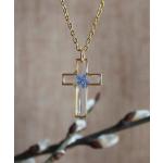 Niebieskie Krzyżyki damskie 