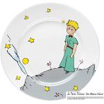 WMF Der kleine Prinz naczynie dziecięce talerz 19 cm, porcelana, nadaje się do mycia w zmywarce, do farbowania i kontaktu z żywnością, kolorowe