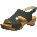 Woody Damskie buty drewniane Lucia, czarny, 36 EU
