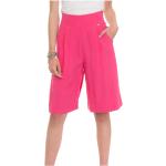 Różowe Spodnie Bermudy damskie na lato marki Liu Jo w rozmiarze L 