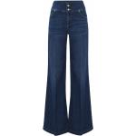 Niebieskie Jeansy Bootcut w stylu casual dżinsowe marki Kocca 