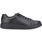 Czarne Niskie sneakersy męskie eleganckie marki Rieker w rozmiarze 44 