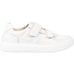 Białe Sneakersy na rzepy męskie wodoodporne Rzepy eleganckie ze skóry marki Geox w rozmiarze 44 