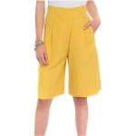 Żółte Krótkie spodnie damskie w stylu casual marki Liu Jo w rozmiarze L 