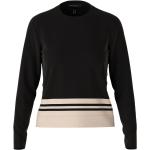 Czarne Swetry z okrągłym dekoltem damskie eleganckie z wiskozy na zimę marki Marc Cain w rozmiarze XL 