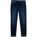 Niebieskie Zniszczone jeansy damskie Mom dżinsowe marki Liu Jo 