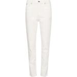 Białe Mom jeansy z motywem USA Mom dżinsowe marki Tommy Hilfiger 