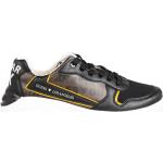Czarne Sneakersy sportowe ze skóry syntetycznej marki Guess w rozmiarze 43 