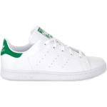 Białe Sneakersy skórzane dla dzieci sportowe marki adidas w rozmiarze 30 