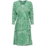 Zielone Sukienki dzienne damskie z wiskozy na lato marki Tommy Hilfiger w rozmiarze XL 