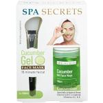 Xpel Żelowa maska do twarzy z aplikatorem SPA Secrets Cucumber (Gel Face Mask) 140 ml