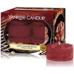 Yankee Candle Crisp Campfire Apples Tea Lights świeca zapachowa 12 Stk