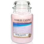 Różowe Świece zapachowe marki Yankee Candle 
