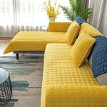 Szare Narzuty na sofę do prania ręcznego pikowane - 1 sztuka bawełniane w rozmiarze 70x70 cm 