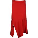 Czerwone Spódnice midi damskie eleganckie na zimę marki Victoria Beckham w rozmiarze S 