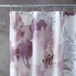 Przecenione Różowe Zasłony prysznicowe marki Catherine Lansfield w rozmiarze 180x180 cm 