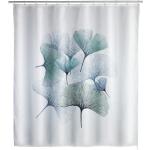 Niebieskie Zasłony prysznicowe marki WENKO w rozmiarze 200x180 cm 