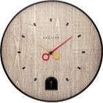 Wielokolorowe Zegary ścienne nowoczesne drewniane marki Nextime 
