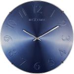 Niebieskie Zegary ścienne nowoczesne eleganckie marki Nextime 