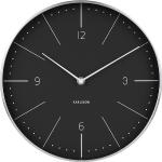 Zegar ścienny Normann 27,5 cm czarny