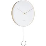 Zegar ścienny Pendulum biały