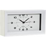 Zegar stołowy DKD Home Decor czarny biały PCW (20