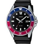 Zegarek CASIO - Duro Diver MDV-107-1A3VEF Black/Blue/Red