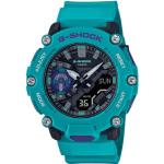 Niebieskie Kwarcowe Smartwatche męskie z kalendarzem sportowe analogowo-cyfrowe marki Casio G-Shock 