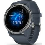 Szare Smartwatche z systemem Garmin OS z GPS sportowe okrągłe dotykowe marki Garmin Venu 2 Bluetooth 