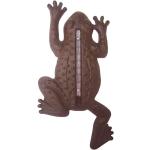 Żeliwny termometr ścienny Esschert Design Frog