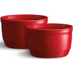 Zestaw 2 czerwonych ceramicznych kokilek Emile Henry N°10