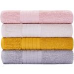 Przecenione Różowe Komplety ręczników w rozmiarze 70x140 cm 