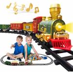 Zabawki kolejki z motywem pociągów 