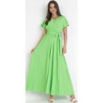 Przecenione Zielone Sukienki wizytowe damskie maxi w rozmiarze M 