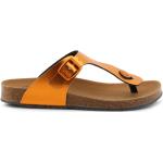 Pomarańczowe Sandały damskie - rodzaj noska: Okrągły eleganckie na lato marki Scholl w rozmiarze 35 