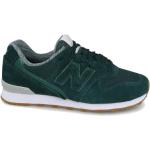 Zielone Sneakersy sznurowane damskie sportowe z zamszu marki New Balance 996 w rozmiarze 36 