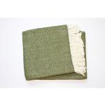 Zielone Pledy z dodatkiem bawełny marki euromant 