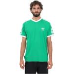 Zielony T-shirt Adicolor Classics 3-Stripes Adidas Originals