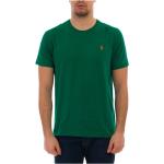 Zielone Koszulki polo męskie z krótkimi rękawami bawełniane marki POLO RALPH LAUREN Big & Tall w rozmiarze XL 