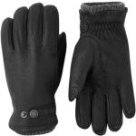 Czarne Rękawiczki zimowe męskie polarowe marki Hestra w rozmiarze 9 