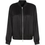 Czarne Bluzy z kapturem damskie eleganckie marki Armani Exchange w rozmiarze XL 