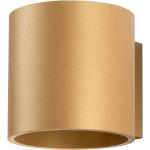 Przecenione Złote Kinkiety & Lampy ścienne w nowoczesnym stylu aluminiowe - gwint żarówki: G9 